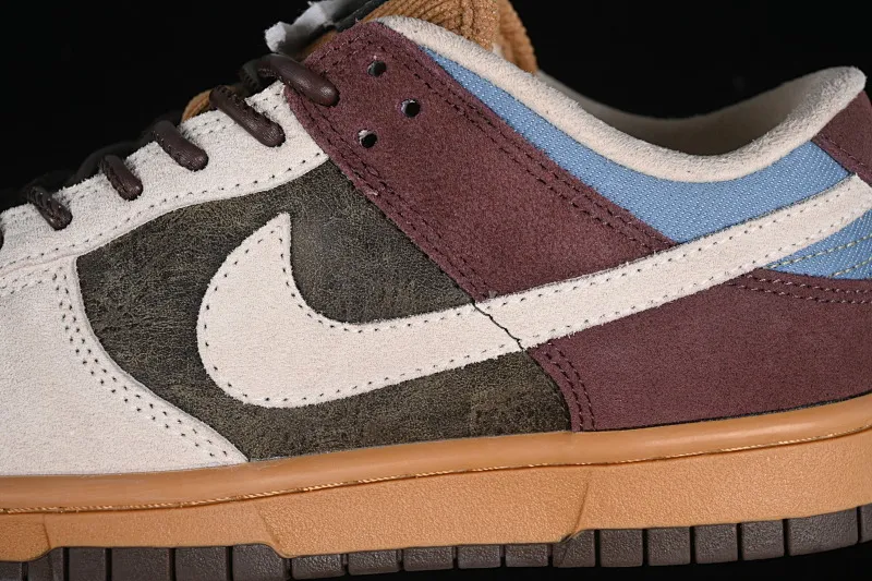 All categories Nk SB Dunk series Nk SB Dunk Low low-top sneakers Nk Dunk Low "Love & Peace" Autumn and winter retro brown low-top casual sneakers HQ3459-212